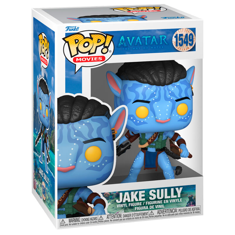 POP figure Avatar The Way of Water Jake Sully Nerdscape