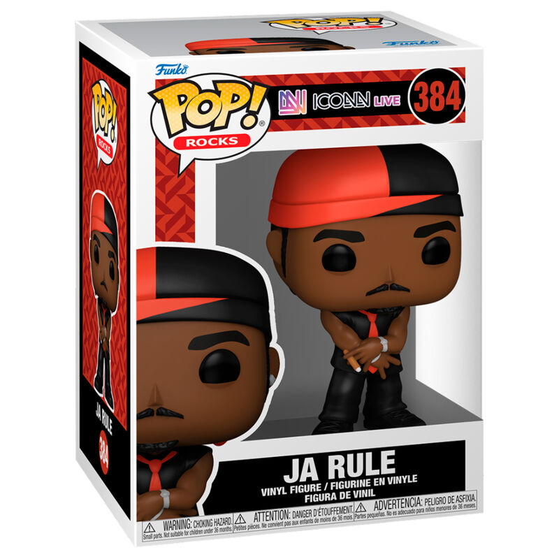 Funko Pop! Rocks Ja Rule - Figura da Collezione Vinyl Nerdscape