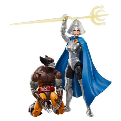 Marvel Legends Series Wolverine & Lilandra Neramani pack figures 15cm Nerdscape