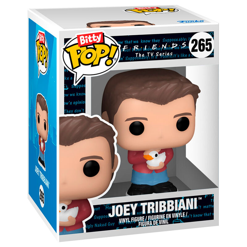 Funko Pop! Bitty POP Friends Joey 4 - Figura da Collezione Vinyl Nerdscape