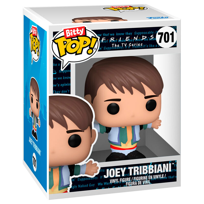 Funko Pop! Bitty POP Friends Joey 4 - Figura da Collezione Vinyl Nerdscape