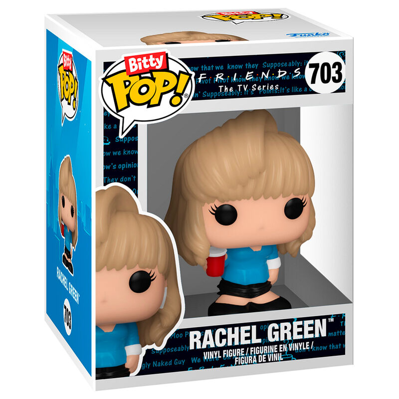 Funko Pop! Bitty POP Friends Rachel pk4 - Figura da Collezione Vinyl Nerdscape