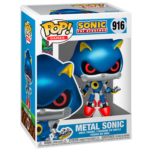 Funko Pop! Sonic the Hedgehog Metal Sonic - Figura da Collezione Vinyl