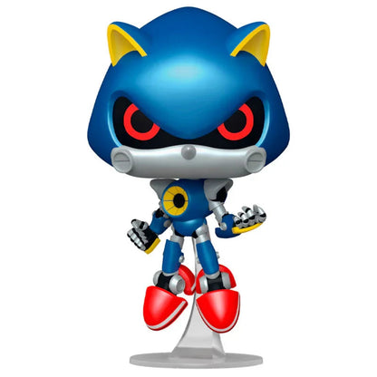 Funko Pop! Sonic the Hedgehog Metal Sonic - Figura da Collezione Vinyl Nerdscape