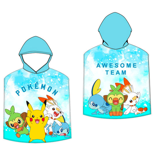 Pokemon microfibre poncho towel Nerdscape