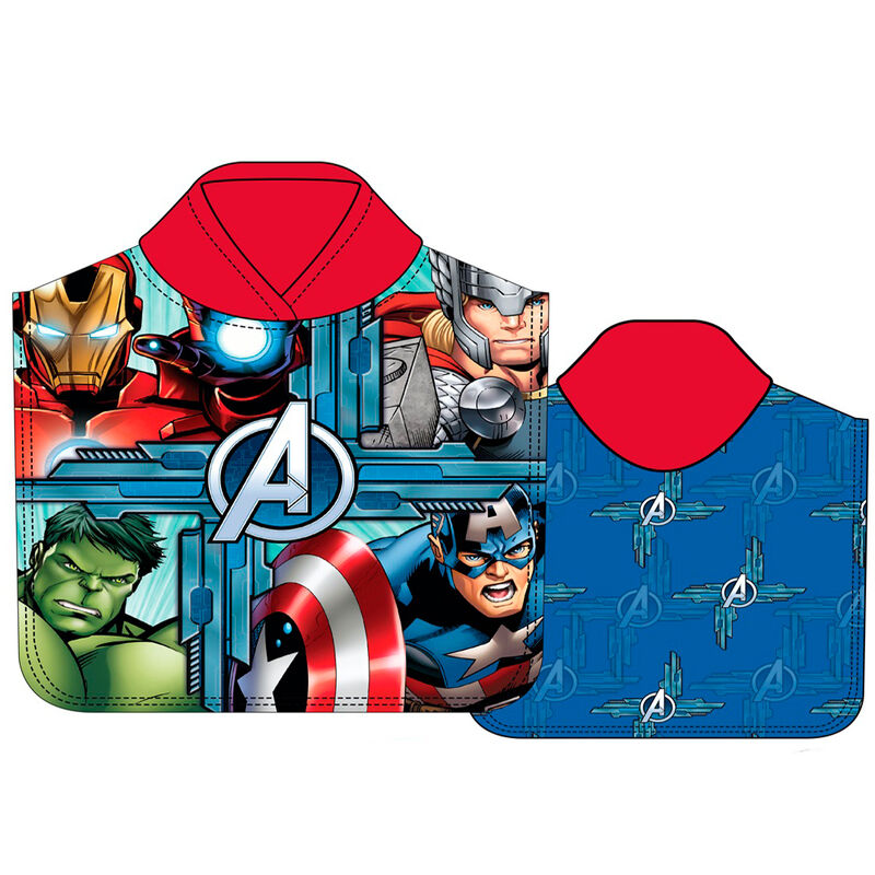 Marvel Avengers microfibre poncho towel Nerdscape
