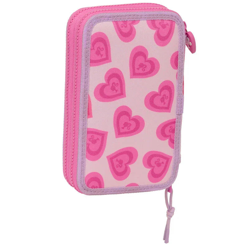 Barbie Love double pencil case 28pcs Nerdscape