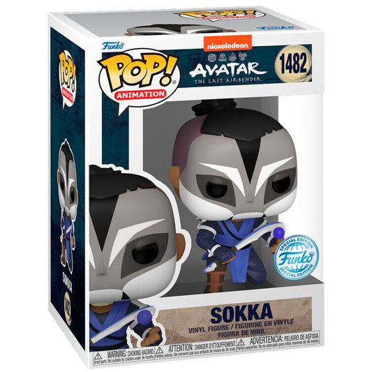 Figurine POP exclusive Sokka d'Avatar, le dernier maître de l'air