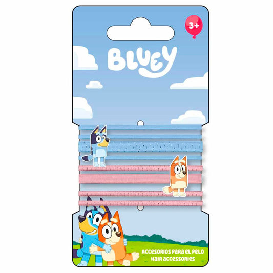 Bluey blister 8 scrunchies Nerdscape
