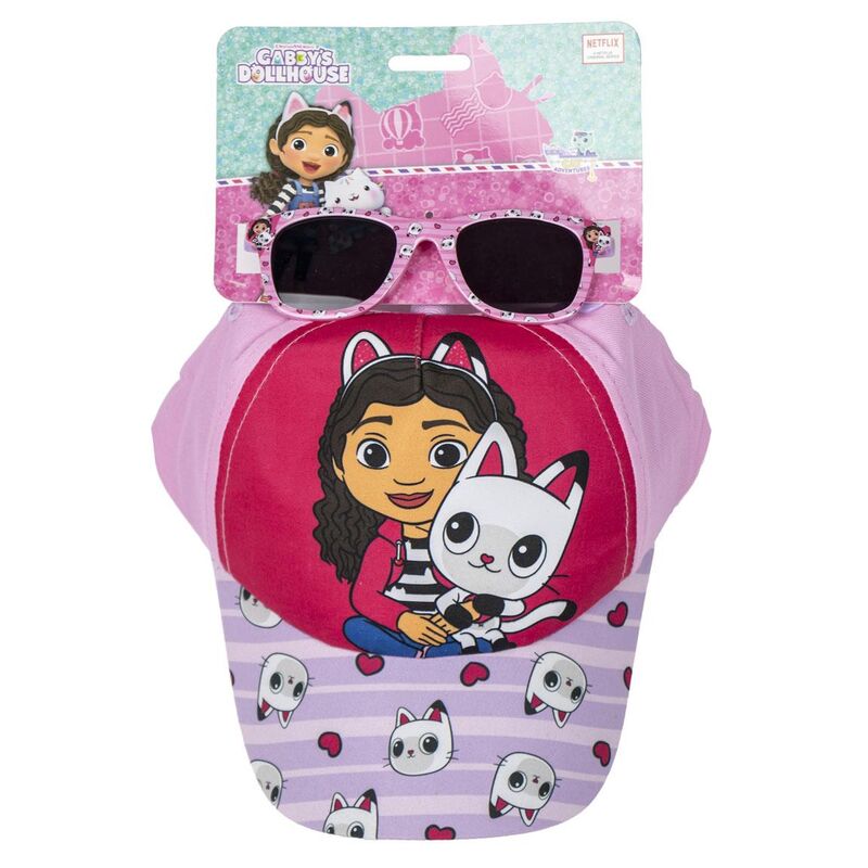 Gabby Doll House Set cap + sunglasses Nerdscape