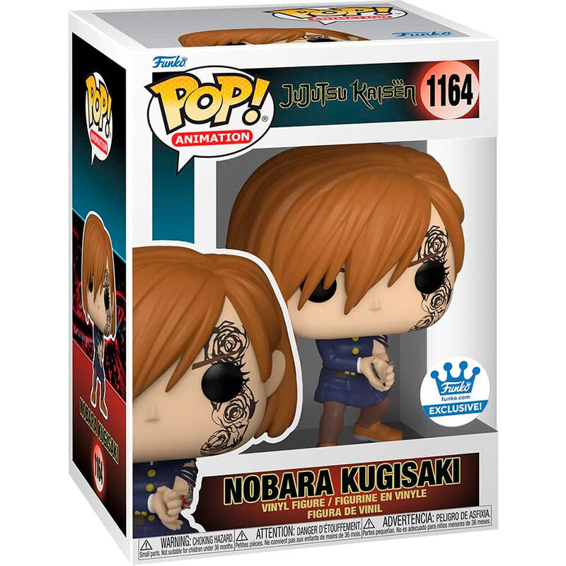 Funko Pop! Jujutsu Kaisen Nobara Kugisaki - Figura da Collezione Vinyl Nerdscape