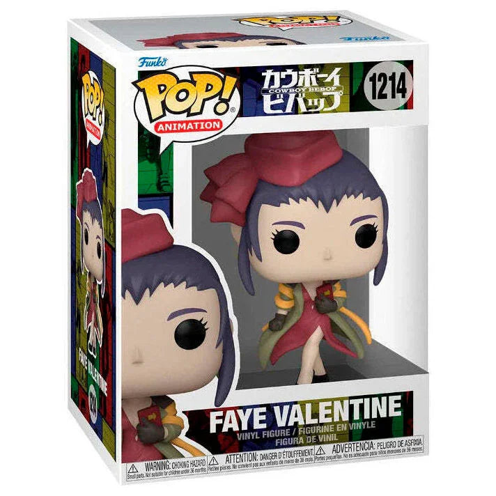 Funko Pop! Cowboy Bebop Faye Valentine - Figura da Collezione Vinyl Nerdscape