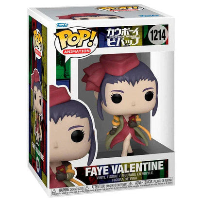 Funko Pop! Cowboy Bebop Faye Valentine - Figura da Collezione Vinyl Nerdscape