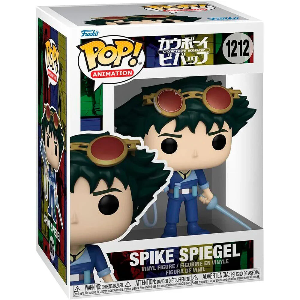 Funko Pop! Cowboy Bebop Spike Spiegel - Figura da Collezione Vinyl Nerdscape