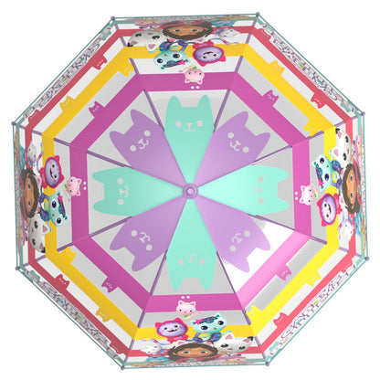 Gabby Doll House manual transparent bubble umbrella 48cm Nerdscape