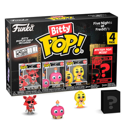 Funko Pop! Five Nights at Freddy's Foxy - Figura da Collezione Vinyl 4 pezzi Blister Nerdscape