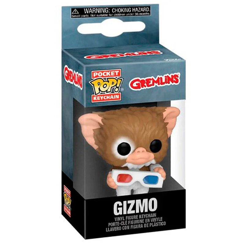 Pocket POP keychain Gremlins Gizmo with 3D Glasses Nerdscape