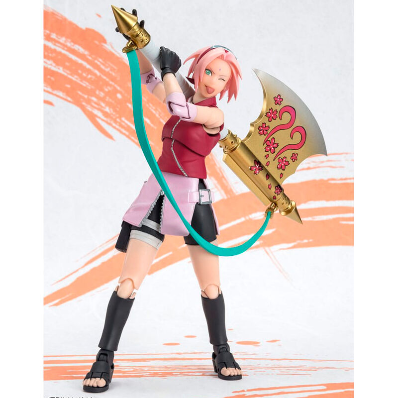 S.H. Figuarts Sakura Haruno Naruto Shippuden OP99 Edition - Figura da Collezione - Nerdscape Nerdscape
