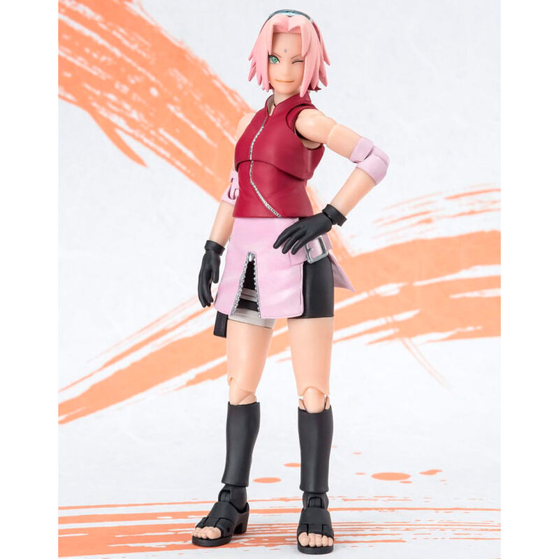S.H. Figuarts Sakura Haruno Naruto Shippuden OP99 Edition - Figura da Collezione - Nerdscape Nerdscape