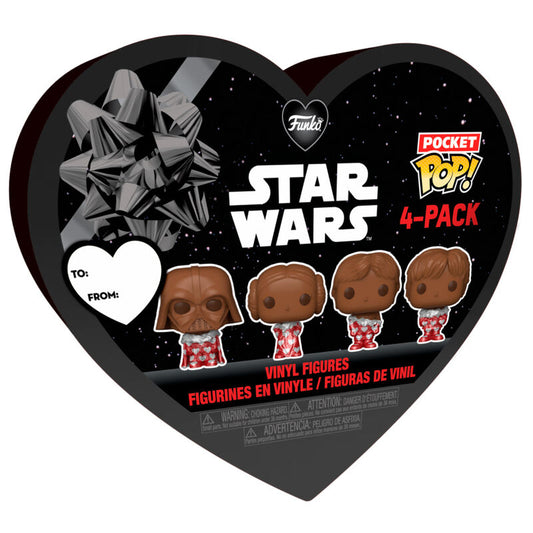 Metal box 4 Pocket POP Star Wars