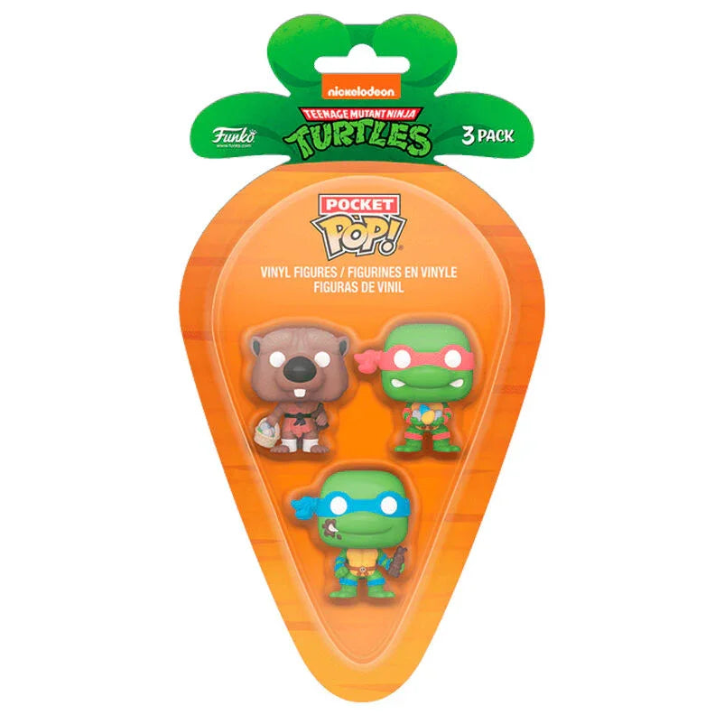 Funko Pop! Ninja Turtles Splinter, Leonardo, Raphael - Figura da Collezione Vinyl Figure - Nerdscape Nerdscape