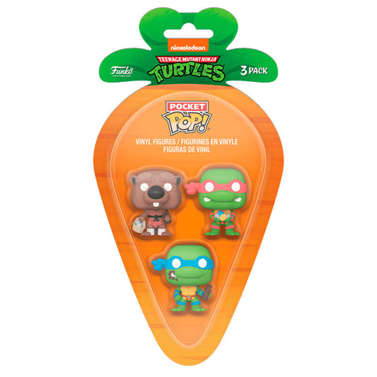 Funko Pop! Ninja Turtles Splinter, Leonardo, Raphael - Figura da Collezione Vinyl Figure - Nerdscape