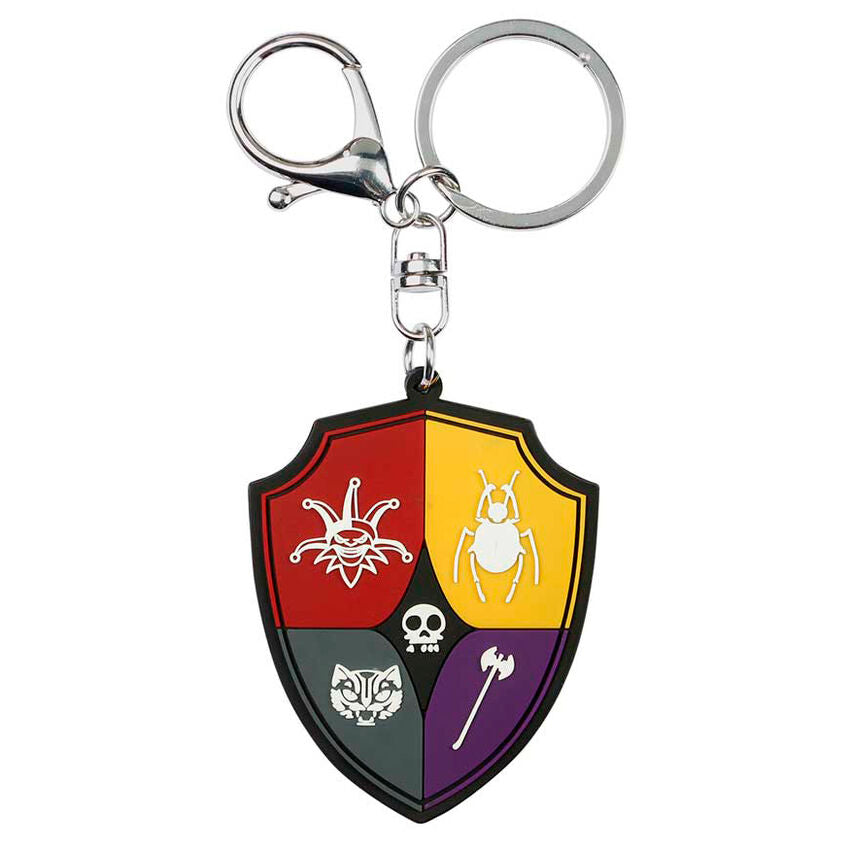 Wednesday Crest keychain Nerdscape