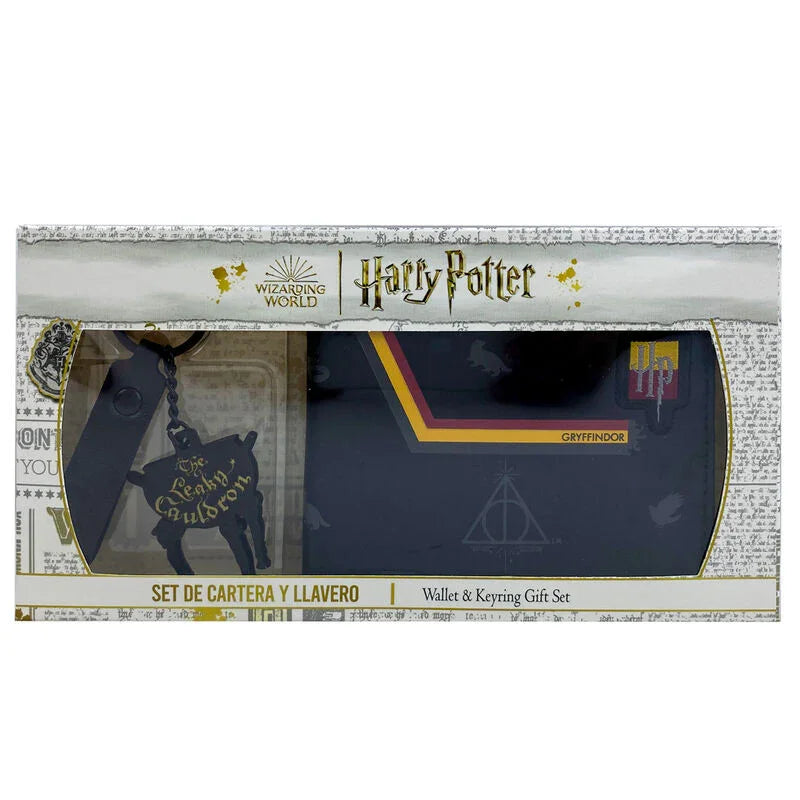 Harry Potter Set Portafoglio e Portachiavi The Leaky Cauldron - Nerdscape Nerdscape