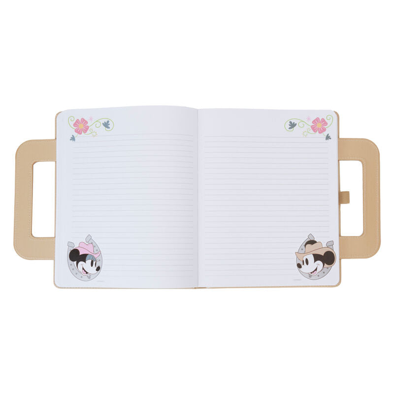 Loungefly Disney Mickey & Minnie Western notebook Nerdscape
