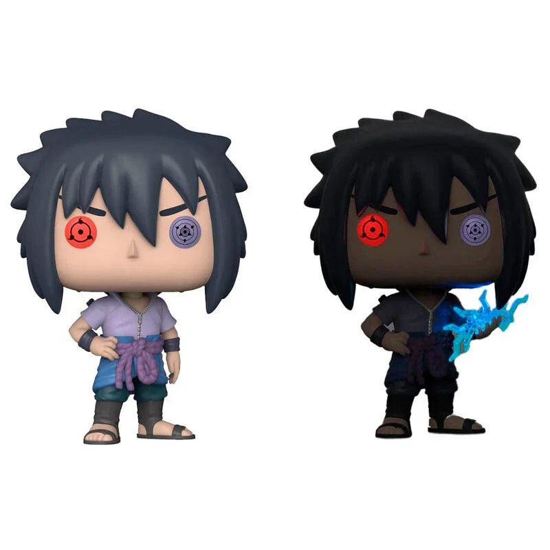 POP figure Naruto Shippuden Sasuke 5 + 1 Chase Exclusive Nerdscape