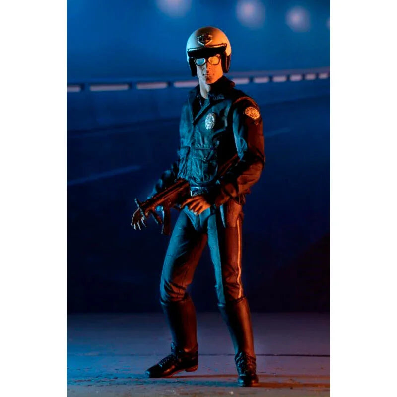 Terminator 2 T-1000 Police Motorised - Figura da Collezione 18cm - Nerdscape Nerdscape