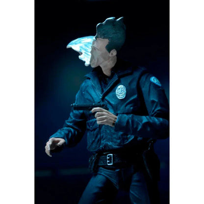 Terminator 2 T-1000 Police Motorised - Figura da Collezione 18cm - Nerdscape Nerdscape