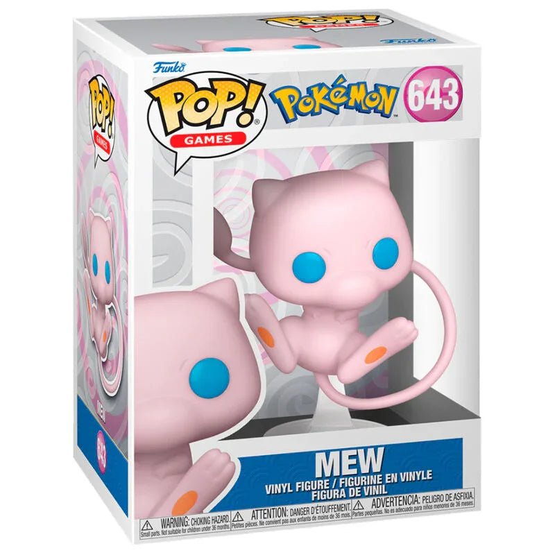 Funko Pop! Pokémon Mew - Figura da Collezione Vinyl Nerdscape