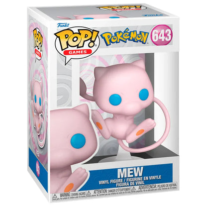 Funko Pop! Pokémon Mew - Figura da Collezione Vinyl Nerdscape