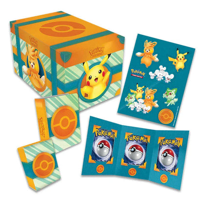 Spanish Pokemon Treasure chest collectable card game Nerdscape
