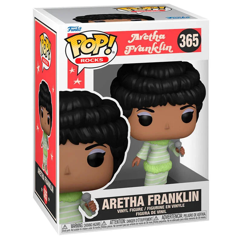 Funko Pop! Aretha Franklin - Figura da Collezione Vinyl Nerdscape
