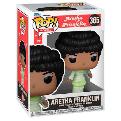 Funko Pop! Aretha Franklin - Figura da Collezione Vinyl Nerdscape