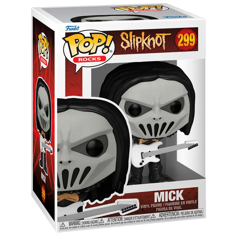 Funko Pop! Slipknot Mick - Figura da Collezione Vinyl Nerdscape