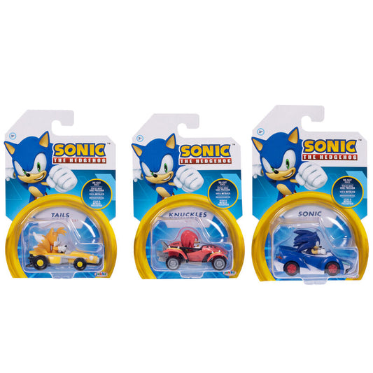 Nerdscape Sonic the Hedgehog Figura da Collezione Vehicle