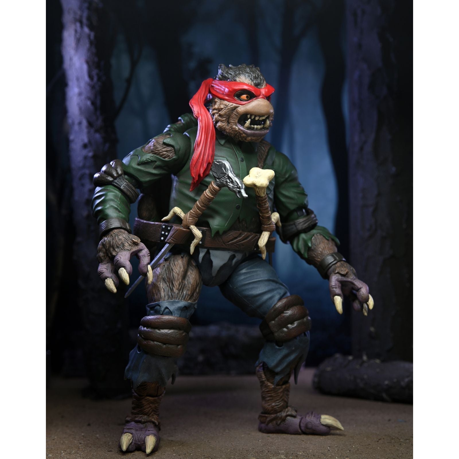 Ninja Turtles Universal Monsters Raphael as the Wolfman ultimate figure 18cm Nerdscape