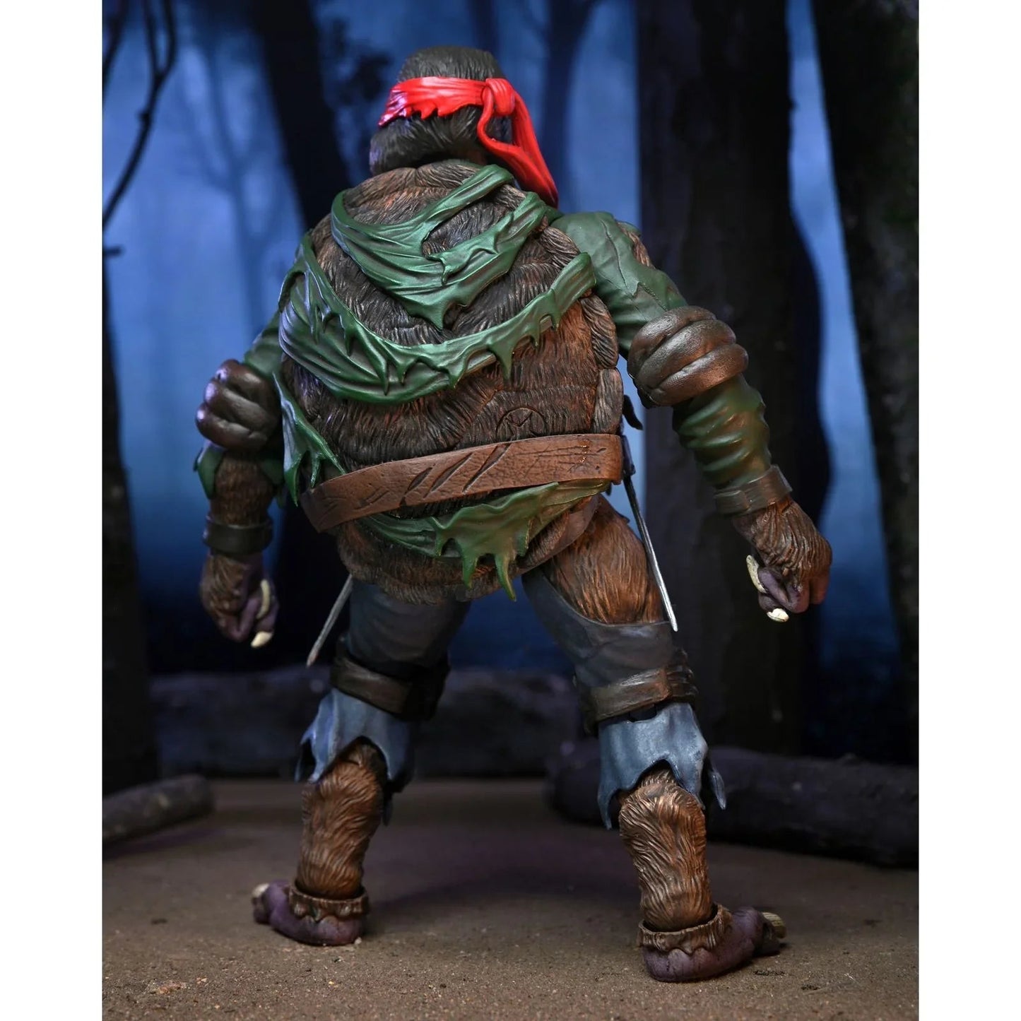 Ninja Turtles Raphael Universal Monsters Wolfman - Figura da Collezione 18cm - Nerdscape Nerdscape