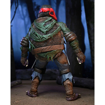 Ninja Turtles Raphael Universal Monsters Wolfman - Figura da Collezione 18cm - Nerdscape Nerdscape