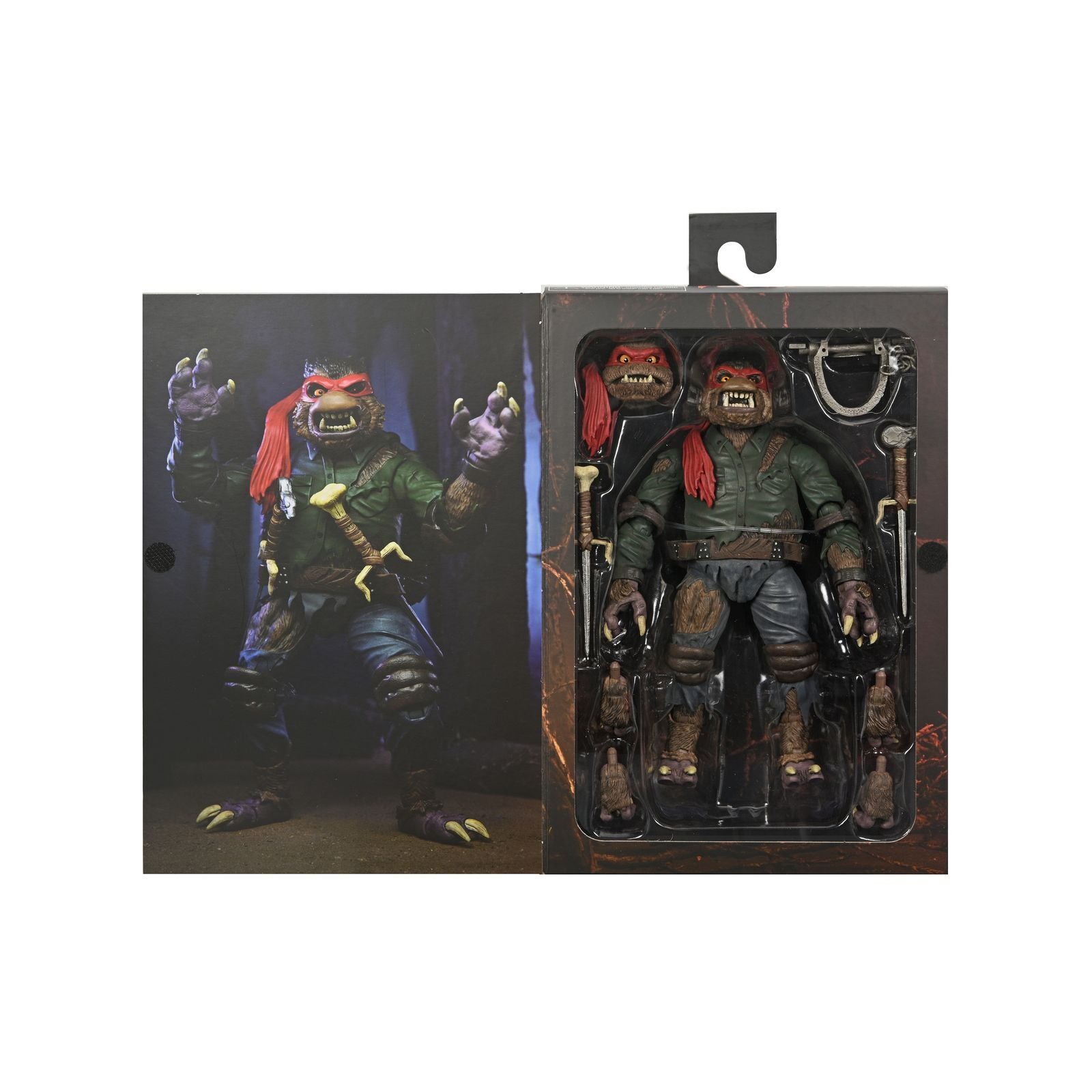 Ninja Turtles Universal Monsters Raphael as the Wolfman ultimate figure 18cm Nerdscape