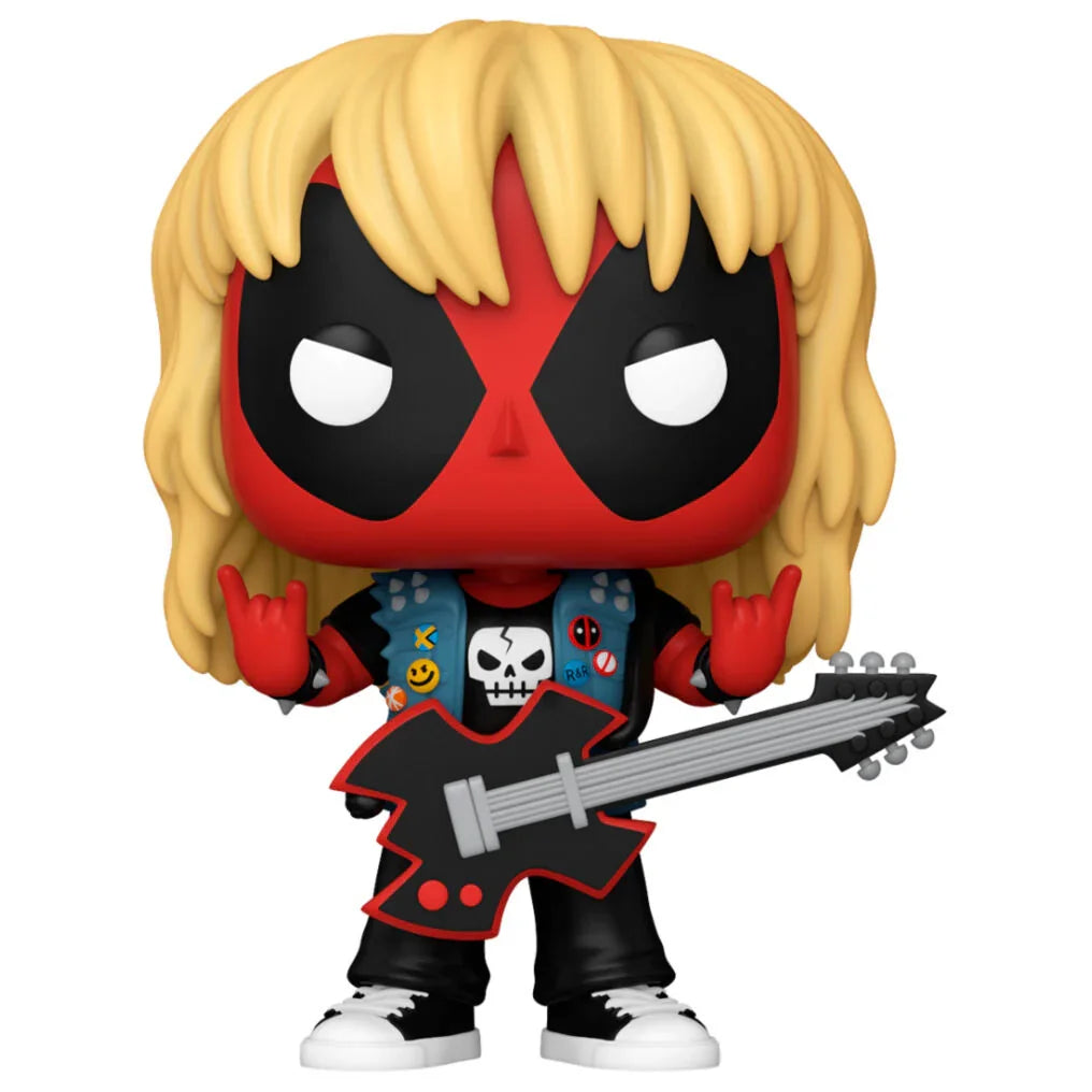 Funko Pop! Marvel Deadpool Heavy Metal - Figura da Collezione Vinyl Nerdscape