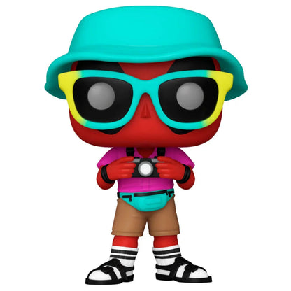 Funko Pop! Marvel Deadpool - Deadpool Tourist - Figura da Collezione Vinyl Nerdscape