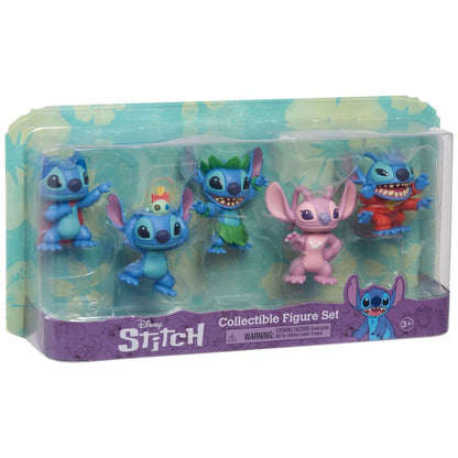 Disney Stitch pack 5 figures 7cm - Nerdscape