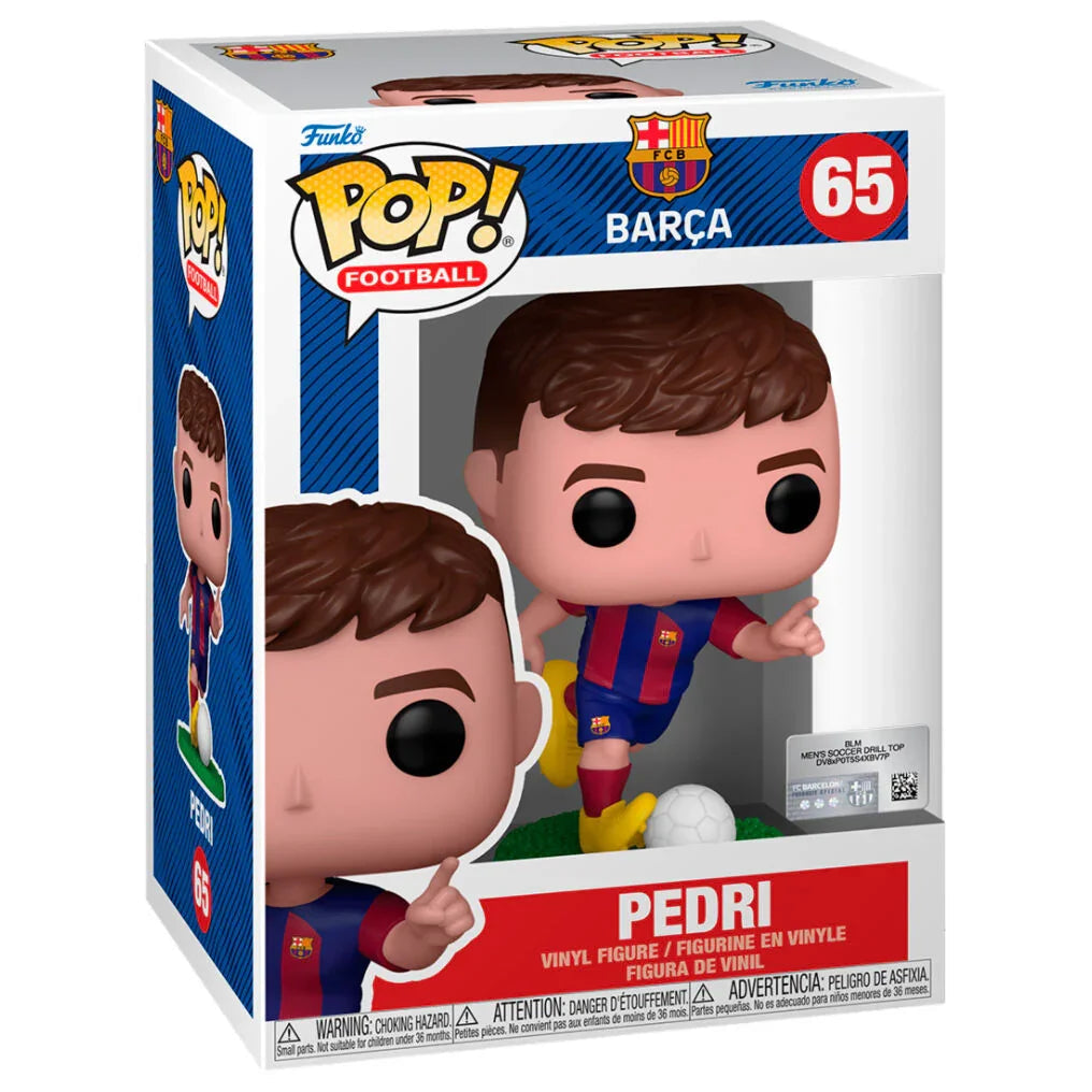 Funko Pop! F.C. Barcelona Pedri - Figura da Collezione Vinyl Nerdscape