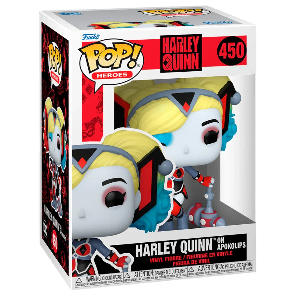 POP figure DC Comics Harley Quinn Apokolips Nerdscape
