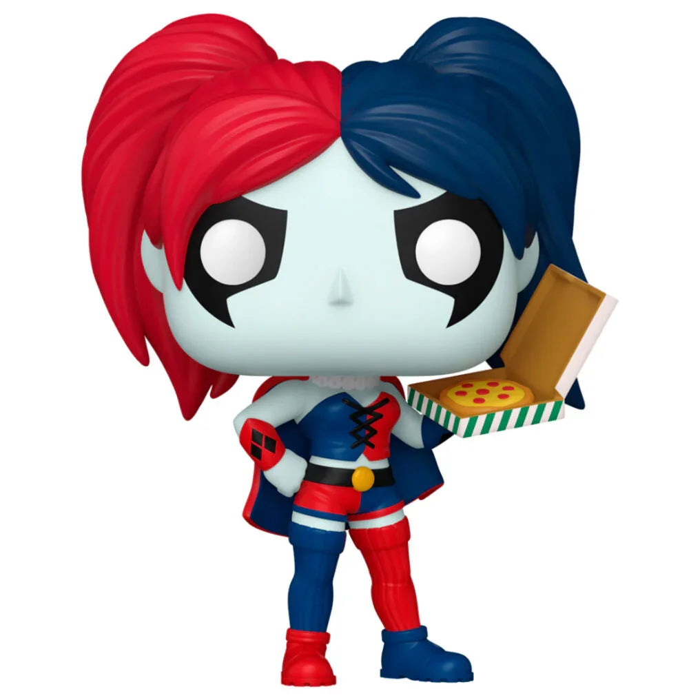 POP figure DC Comics Harley Quinn with Pizza Nerdscape