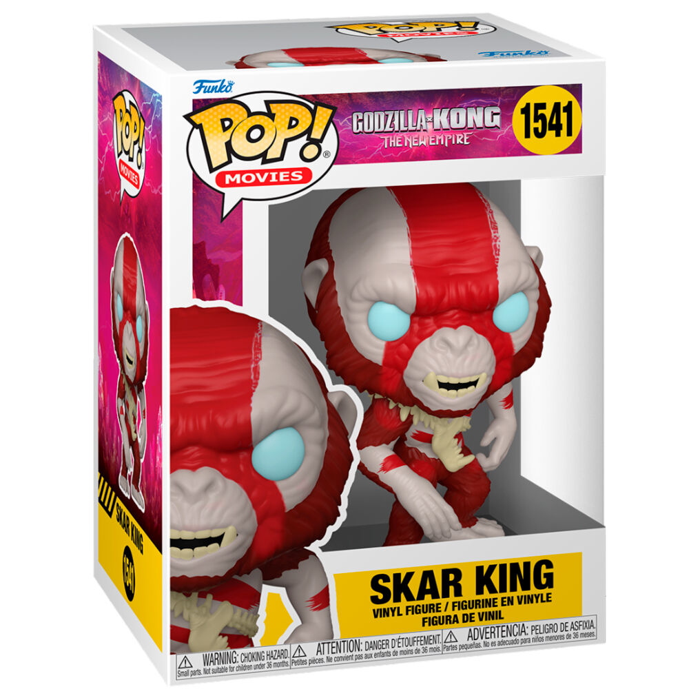 Funko Pop! Godzilla and Kong The New Empire Skar King - Figura da Collezione Vinyl Nerdscape